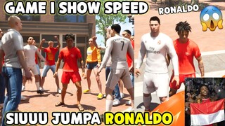 GAME I SHOW SPEED DI INDONESIA ! MIRIP ASLI BISA RUSUH & JUMPA RONALDO ! Siuuu