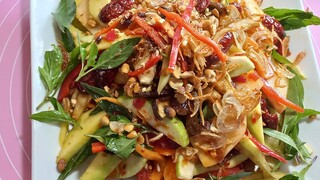 món gỏi chay nầy cô chú làm qua chưa.rất ngon.