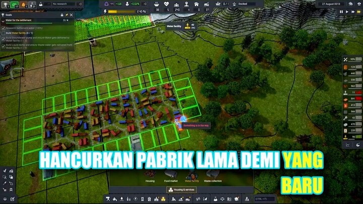Hancurkan Pabrik Lama Demi Yang Baru