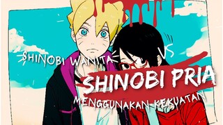 SHINOBI WANITA VS SHINOBI PRIA