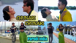 CHUNARI CHUNARI - BIWI NO.1 - Vina Fan Version Parodi India - Salman Khan Sushmita Sen