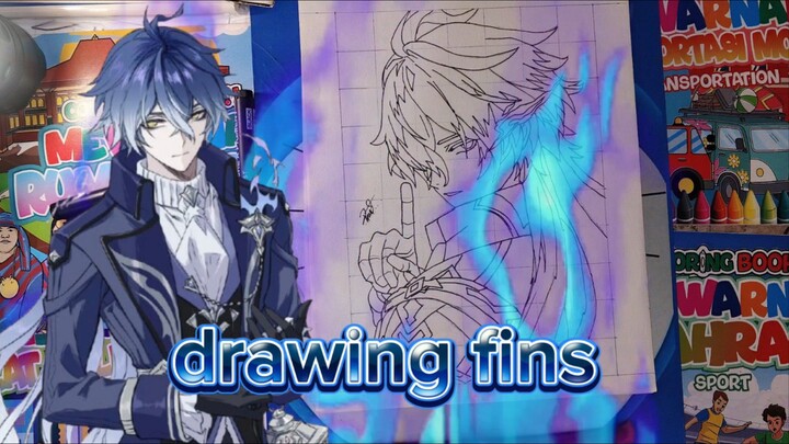 stop dulu gambar anime ,lanjut gambar character game (ghensin impact) part [1/2]bnw
