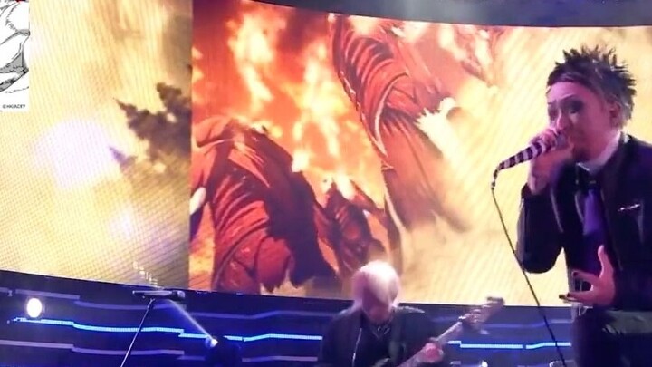 SiM - The Rumbling (Live) // Fake Playing, Real Singing (