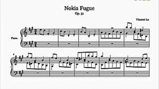 Nokia fugue-诺基亚铃声赋格(这强过头了吧？)