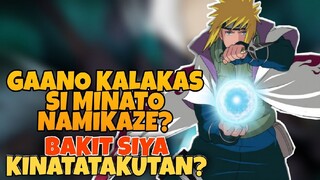 Gaano ka lakas si MINATO NAMIKAZE? Bakit siya kinatatakutan ng lahat ng Shinobi? NARUTO TAGALOG