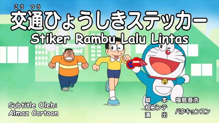 Doraemon - Stiker Rambu Lalu Lintas (Sub Indo)