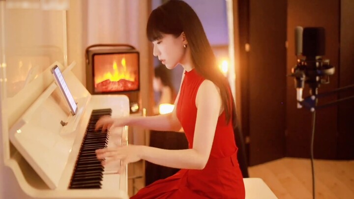 "Give your heart!" - phiên bản piano của "Red Lotus 'Bow and Arrow", Đại chiến Titan Op