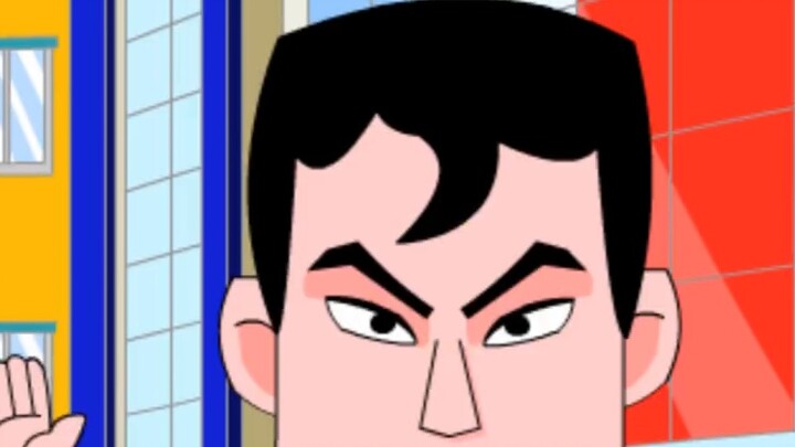 Episode 87, Mr. Li's animation "Step on the Back" Dream Superman