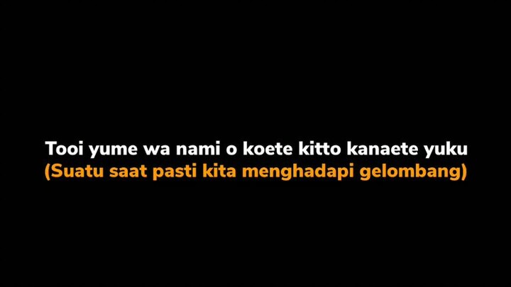 lagu kru mugiwara untuk Luffy