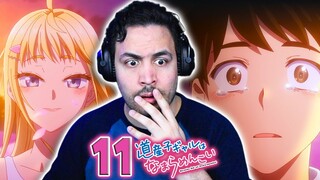 😰💔TREMENDO PEAK AGRIDULCE...❄️Dosanko Gal wa Namara Menkoi Capitulo 11 REACCION