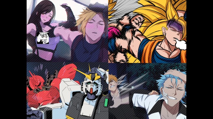 كل شخصيات الأنمي والألعاب - ناويا يعبث بشعره بشكل جذاب