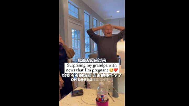 “Tell Grandpa I’m pregnant”: