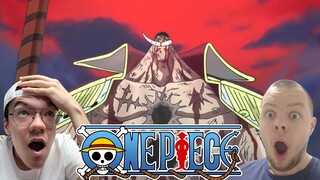 WHITEBEARD DEATH!! | First Time Reaction to ONE PIECE