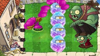 PVZ Plants vs zombies Hack || Chomper + Melon-pult  + Tall-nut vs 1080 Zomboni + Gargantuar p42