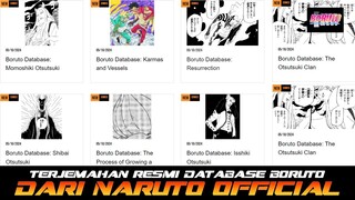 TERJEMAHAN RESMI DATA BOOK BORUTO DARI NARUTO OFFICIAL