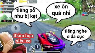 PUBG Mobile - Đi Giao Lưu Gặp Ngay Dân Buôn Xe Đánh Giá Về Hyper Car Koenigsegg =))