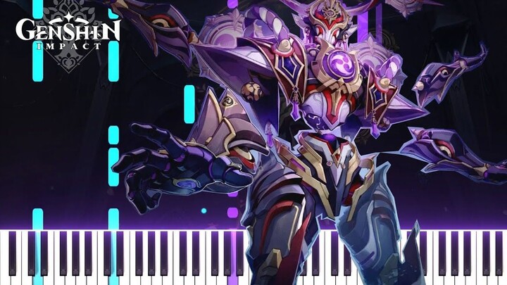 [Genshin Impact/Piano] Skirmisher Zhouben "God of Zhengji" Boss Battle Stage 2 Battle Music Piano Version Arrangement (Piano Duet)