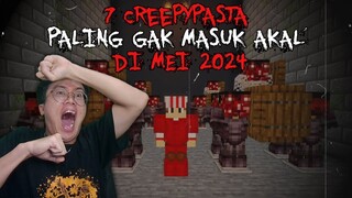 FIX INILAH 7 Creepypasta TERANEH Yang Pernah Ada Di Minecraft Pt.77 (FULL JUMPSCARE SERAM)