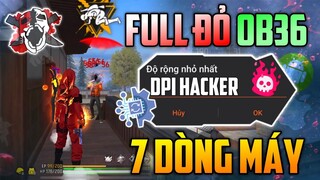 Top DPI Aimbot Full Đỏ Trên 7 Dòng Máy Hot Nhất Tại OB36