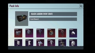 Free Black Lagoon Event Crate Opening ❤️🔥