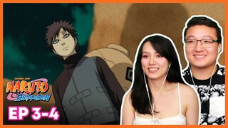 GAARA VS DEIDARA | Naruto Shippuden Couples Reaction Episode 3 & 4