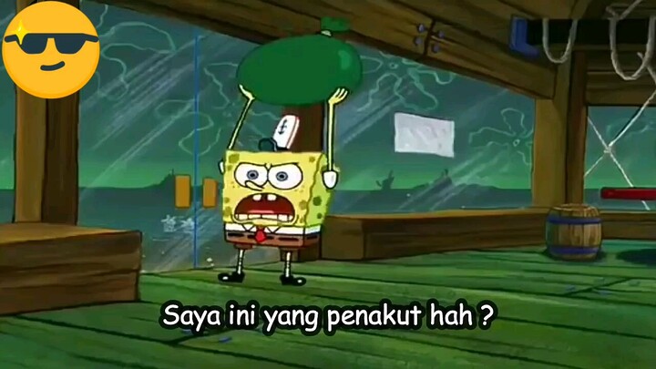 meme spongebob : derita seorang penakut