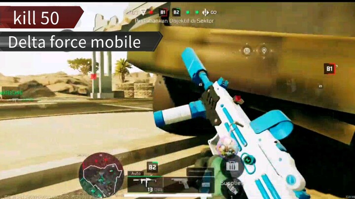 dapat kill 50, pakai operator medis - Delta force mobile