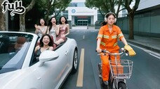 Coworker In Limo Shame Girl Ride Bike To Work! Unware She's Hidden Boss Of Company! Real Show Began!