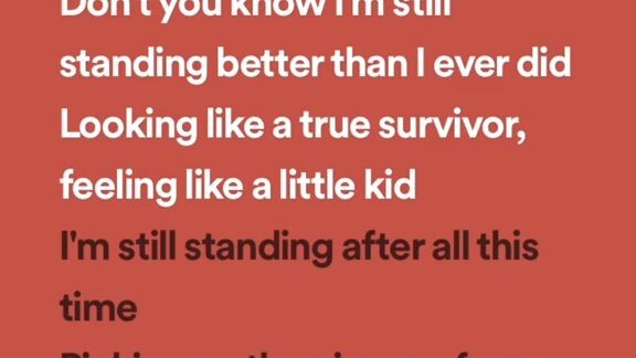 I m still standing cover by: Elton John