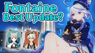 Genshin Fontaine 4.0 LOOKS AMAZING (Special Program Reaction)