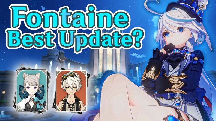 Genshin Fontaine 4.0 LOOKS AMAZING (Special Program Reaction)