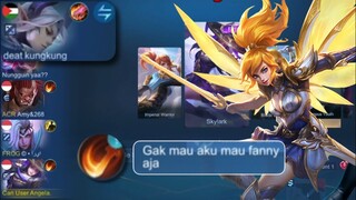 MEMPERCAYAI PUBLIC NGECORE SAMPAI RELA RELA FANNY TANK MID, EH ENDINGNYA FANNY YANG JADI CORE KWKW!!