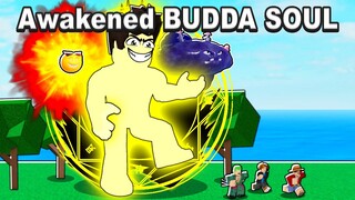 I EQUIPPED THE AWAKENED BUDDHA SOUL FRUIT! Roblox Blox Fruits