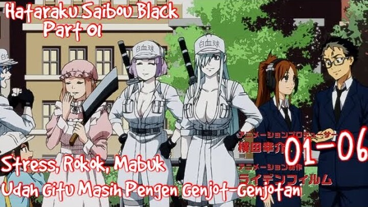 Perjuangan Sel Pada Tubuh Stress -- Alur Cerita Hataraku Saibou Black