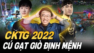 CÚ GẠT GIÒ LỊCH SỬ - TRẬN ĐẤU LẬT KÈO HAY NHẤT TẠI CKTG 2022 | GAM vs TES