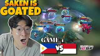 MOST INTENSE MATCH!! IESF GRANDFINALS PH VS ID