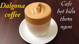 DALGONA COFFEE:Cách làm cà phê bọt biển Dalgona tại nhà thơm ngon khó cưỡng | Tra My Cooking