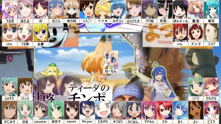 【大合唱】ニコニコ動画流星群【歌姫の女王達】