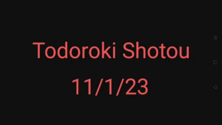MHA Todoroki Shotou