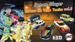 รีวิวของเล่นรถดาบพิฆาตอสูร Tomica Kimetsu no yaiba , Demon Slayer | Bm and Porsche