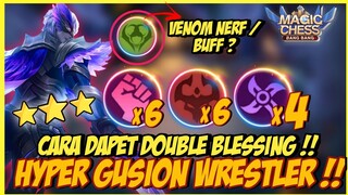 COMBO HYPER GUSION WRESTLER DOUBLE DAGGER ULTIMATE ! 6 WRESTLER 6 ABYSS 4 ASSASSIN ! MAGIC CHESS