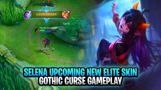 Selena Upcoming New Elite Skin | Gothic Curse Gameplay | Mobile Legends: Bang Bang