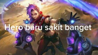 ini Hero sakit banget damagenya langsung dapet dua maniac :#MLBB  :#bestofbest