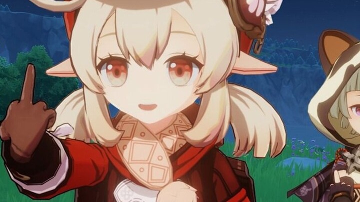 Genshin Impact animation, did she say you are good at fighting?