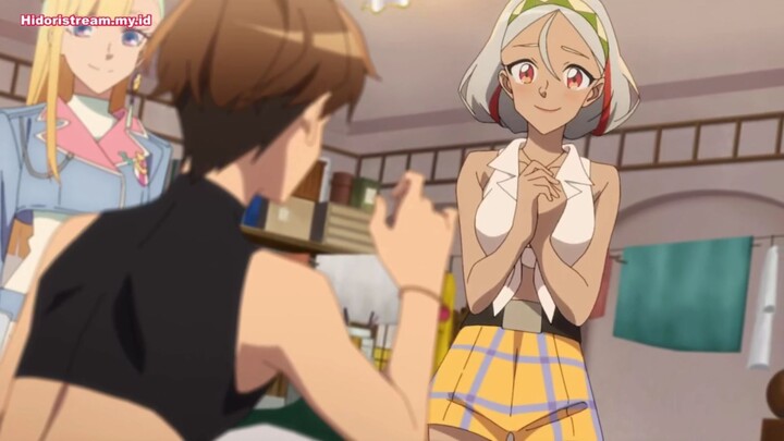 Eps_10 jadi cyborg dan ngeharem robot muka tunangan [Dusk Beyond the End of the World]