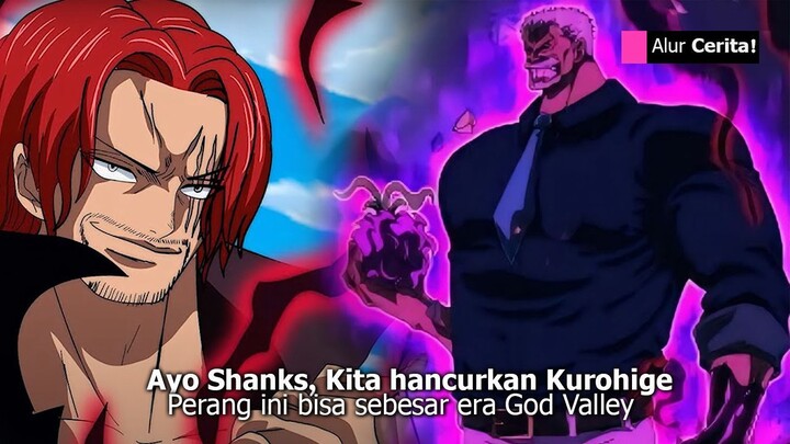 ONE PIECE 1147- ALIANSI MONSTER GARP SHANKS BEN BECKMAN VS KUROHIGE PECAH SAAT  ROX D. XEBEC TER