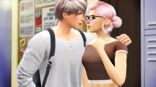 POPULAR BOY & UNPOPULAR GIRL - PART 3 - LOVE STORY | SIMS 4 MACHINIMA