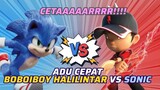 Sonic vs Boboiboy Halilintar: Siapa Paling Kencang!? | MRI PanSos Kap #short