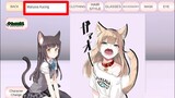 Menjadi Manusia Kucing 🐈🤩 + Tutorial - Sakura School Simulator 🤗🌸
