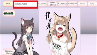 Menjadi Manusia Kucing 🐈🤩 + Tutorial - Sakura School Simulator 🤗🌸